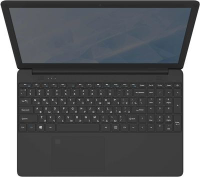 Ноутбук iRU Калибр 15CLG1 15.6", IPS, Intel Core i3 10110U 2.1ГГц, 2-ядерный, 8ГБ 1ТБ,  Intel UHD Graphics, Free DOS, черный [1882285]