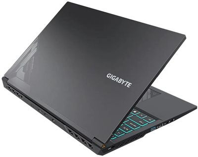 Ноутбук игровой Gigabyte G5 15.6", 2023, IPS, Intel Core i7 13620H 2.4ГГц, 10-ядерный, 16ГБ DDR5, 512ГБ SSD,  NVIDIA GeForce  RTX 4060 для ноутбуков - 8 ГБ, Free DOS, черный [kf5-h3kz353sd]