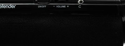 Колонки Defender SPK-210,  2.0,  черный [65210]