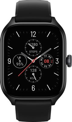 Смарт-часы AMAZFIT GTS 4 A2168,  1.75",  черный/черный [1746001]