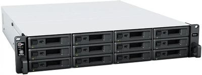 Сетевое хранилище NAS Synology RS2423RP+ 12-bay стоечный Ryzen V1780B