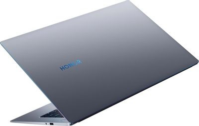 Ноутбук Honor MagicBook 14 NMH-WFQ9HN 14", IPS, AMD Ryzen 5 5500U 2.1ГГц, 6-ядерный, 16ГБ DDR4, 512ГБ SSD,  AMD Radeon, Free DOS, серый [5301afwf]