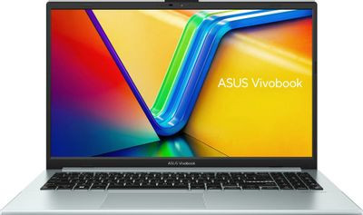 Ноутбук ASUS Vivobook Go 15 E1504FA-BQ089 15.6", IPS, AMD Ryzen 5 7520U 2.8ГГц, 4-ядерный, 8ГБ LPDDR5, 512ГБ SSD,  AMD Radeon  610M, без операционной системы, серый [90nb0zr3-m00l20]