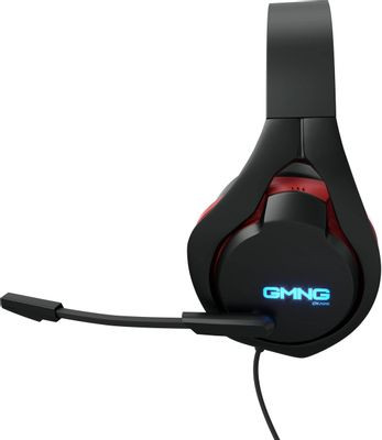 Гарнитура игровая GMNG HS-L820G,  для компьютера, мониторные,  проводные, черный  [1565108]