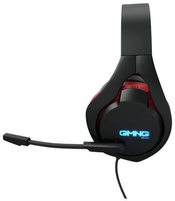 Гарнитура игровая GMNG HS-L820G,  для компьютера, мониторные,  проводные, черный  [1565108]