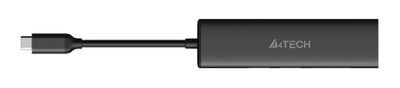 Хаб (разветвитель) A4TECH DST-60C, серый