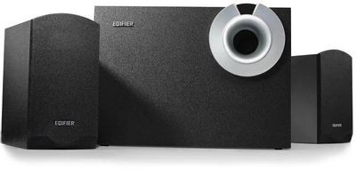 Колонки Bluetooth Edifier M206BT,  2.1,  черный/ черный