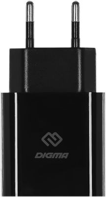 Сетевое зарядное устройство Digma DGW2C,  USB-C,  20Вт,  3A,  черный [dgw2c0f010bk]