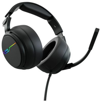 Гарнитура игровая GMNG HS-L960G,  для компьютера, мониторные,  проводные, черный  [1533580]