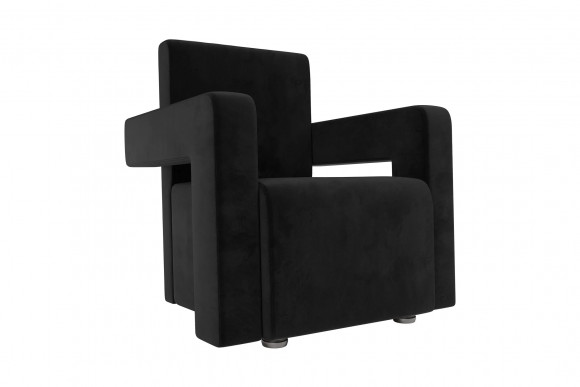 Кресло Рамос велюр черный - купить с доставкой по России