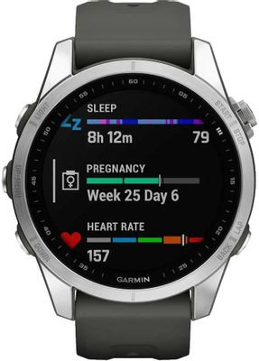 Смарт-часы Garmin Fenix 7S,  1.2",  черный/серый [010-02539-01]