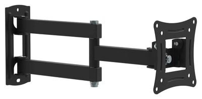 Кронштейн для телевизора SunWind 3FS, 15-29", настенный, поворотно-выдвижной и наклонный,  черный  [sun-ma71f313]