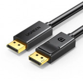 Кабель аудио-видео UGREEN DP102,  DisplayPort (m)  -  DisplayPort (m) ,  2м, черный [10211]