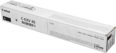 Тонер Canon C-EXV49BK,  для iR-ADV C33xx,  черный, туба