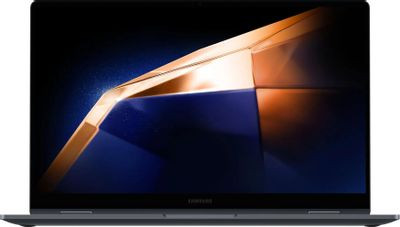 Ноутбук Samsung Galaxy Book 4 360 NP750 15.6", 2024, трансформер,  AMOLED, Intel Core 7 150U 1.8ГГц, 10-ядерный, 16ГБ LPDDR5, 512ГБ SSD,  Intel Graphics, Windows 11 Home, серый [np750qgk-kg3us]