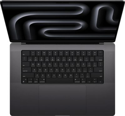 Ноутбук Apple MacBook Pro 16 M3 Pro A2991 16.2", 2023, Retina XDR, Apple M3 Pro 12 core 4ГГц, 12-ядерный, 36ГБ 512ГБ SSD,  Mac OS, черный космос [mrw23ll/a]