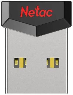 Флешка USB NETAC UM81 32ГБ, USB2.0, черный [nt03um81n-032g-20bk]