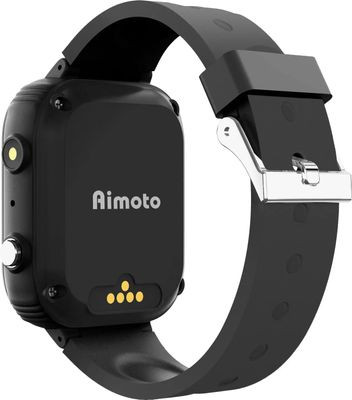 Смарт-часы Кнопка Жизни Aimoto Pro 4G,  1.4",  черный/черный [8100801]