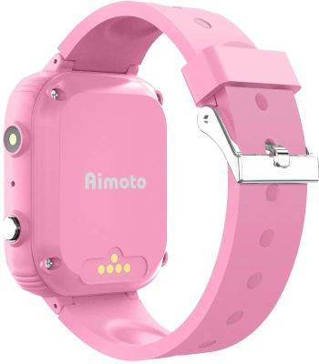 Смарт-часы Кнопка Жизни Aimoto Pro 4G,  1.4",  розовый/розовый [8100804]