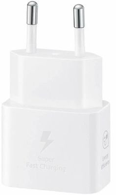 Сетевое зарядное устройство Samsung EP-T2510,  USB type-C,  25Вт,  3A,  белый [ep-t2510xwegru]