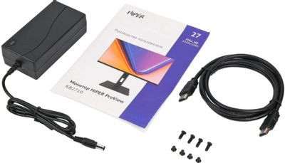 27" Монитор HIPER ProView KB2710,  1920x1080,  IPS,  75Гц,  1хHDMI,  1хDP,  1хType-С, черный [kb2710hdc2hsv]