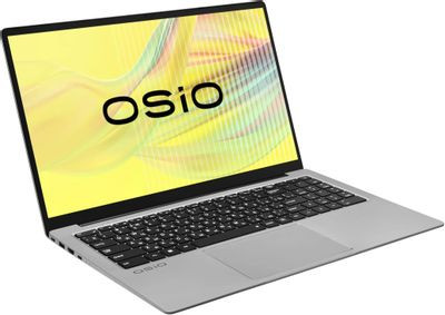 Ноутбук OSIO FocusLine F160i-006 16.1", 2023, IPS, Intel Core i5 1235U 1.3ГГц, 10-ядерный, 16ГБ DDR4, 512ГБ SSD,  Intel Iris Xe graphics, Windows 11 Home, серый