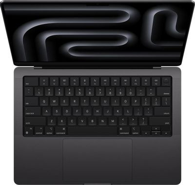 Ноутбук Apple MacBook Pro 14 M3 Pro A2992 14.2", 2023, Retina XDR, Apple M3 Pro 11 core 4ГГц, 11-ядерный, 18ГБ 512ГБ SSD,  Mac OS, черный космос [mrx33ll/a]