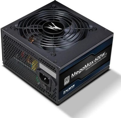 Блок питания Zalman ZM600-TXII V2,  600Вт,  120мм,  черный, retail