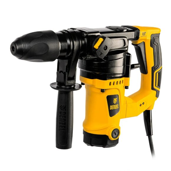 Перфоратор электрический RHV-1100-26, SDS-plus, 1100 Вт, 4 Дж, 3 режима Denzel Перфоратор электрический RHV-1100-26, SDS-plus, 1100 Вт, 4 Дж, 3 режима Denzel