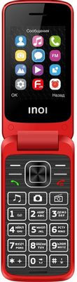 Сотовый телефон INOI 245R, красный Сотовый телефон INOI 245R, красный