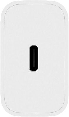 Сетевое зарядное устройство Xiaomi Mi 20W Charger (Type-C),  USB type-C,  20Вт,  3A,  белый [bhr4927gl]