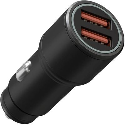 Автомобильное зарядное устройство Wiiix UCC-4-2-05-96,  2xUSB,  3A,  черный