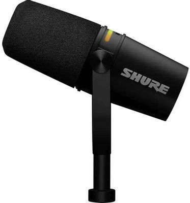 Микрофон SHURE MV7+-K,  черный