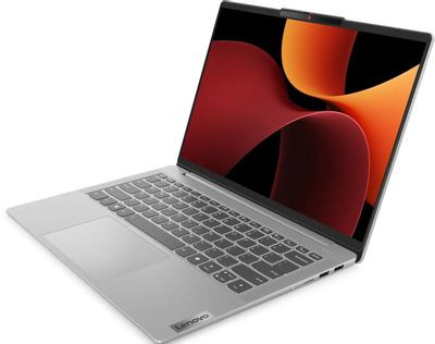 Ноутбук Lenovo IdeaPad Slim 5 14AHP9 14", 2024, OLED, AMD Ryzen 7 8845HS 3.8ГГц, 8-ядерный, 16ГБ LPDDR5x, 1ТБ SSD,  AMD Radeon  780M, без операционной системы, серый [83db001erk]