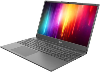 Ноутбук iRU Tactio 15PHC 15.6", IPS, AMD Ryzen 5 5500U 2.1ГГц, 6-ядерный, 8ГБ DDR4, 256ГБ SSD,  AMD Radeon Rx  Vega 7, Windows 11 Pro Professional, черный [2017281]