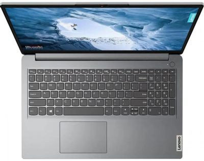 Ноутбук Lenovo IdeaPad 1 15IAU7 15.6", 2023, TN, Intel Core i3 1215U 1.2ГГц, 6-ядерный, 8ГБ DDR4, 256ГБ SSD,  Intel UHD Graphics, без операционной системы, серый [82qd00dmue]