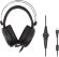 Гарнитура игровая Oklick HS-L810G ANONYMOUS,  для компьютера, мониторные,  проводные, черный  [1460164]
