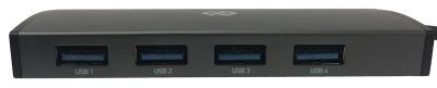 Хаб (разветвитель) Digma HUB-4U3.0-UC-G, серый Хаб (разветвитель) Digma HUB-4U3.0-UC-G, серый