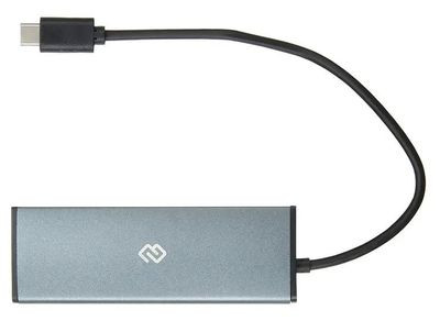 Хаб (разветвитель) Digma HUB-4U3.0-UC-G, серый Хаб (разветвитель) Digma HUB-4U3.0-UC-G, серый