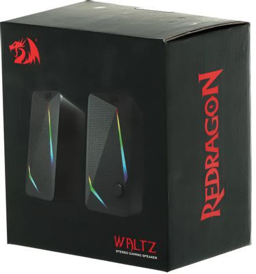 Колонки Redragon Waltz,  2.0,  черный [78144]