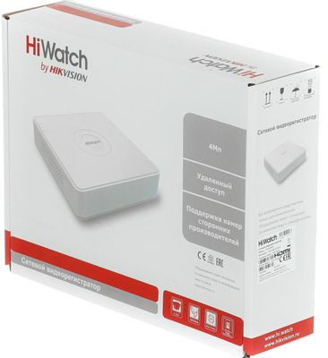 Видеорегистратор NVR (сетевой) HIWATCH DS-N208(C) Видеорегистратор NVR (сетевой) HIWATCH DS-N208(C)