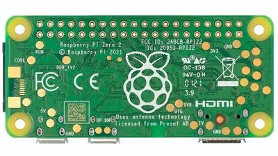 Мини ПК RASPBERRY Pi Zero 2 W, LPDDR4 512МБ, noOS,  с картридером [ra743]