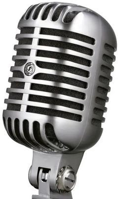 Микрофон SHURE 55SH,  серебристый