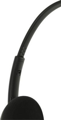 Гарнитура Creative HS-220,  для контактных центров, накладные,  проводные, черный  [51ef1070aa000]