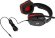 Гарнитура Logitech G331,  для компьютера и игровых консолей, мониторные,  проводные, черный  / красный [981-000758]