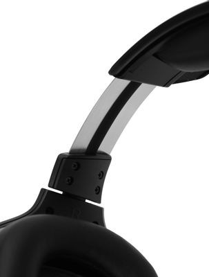 Гарнитура Logitech G331,  для компьютера и игровых консолей, мониторные,  проводные, черный  / красный [981-000758]