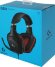 Гарнитура Logitech G331,  для компьютера и игровых консолей, мониторные,  проводные, черный  / красный [981-000758]