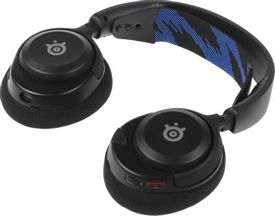 Гарнитура игровая SteelSeries Arctis Nova 4P,  для компьютера и игровых консолей, накладные,  радио, черный  [61641]
