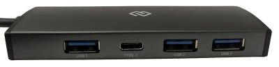 Хаб (разветвитель) Digma HUB-3U3.0С-UC-G, серый Хаб (разветвитель) Digma HUB-3U3.0С-UC-G, серый