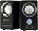 Колонки Oklick OK-116,  2.0,  черный [315691]